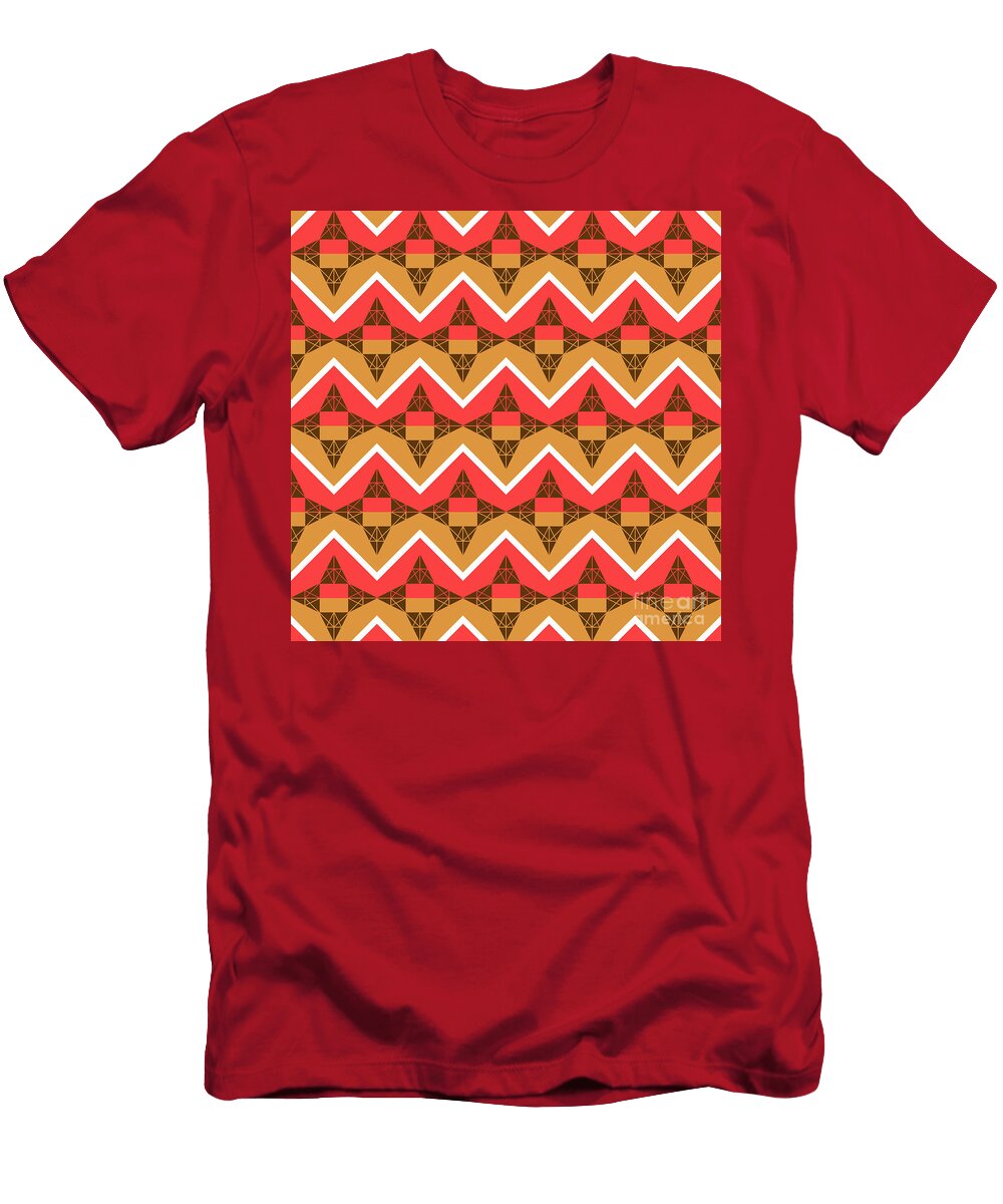Chevron and Triangles Gaspar Avila T-Shirt