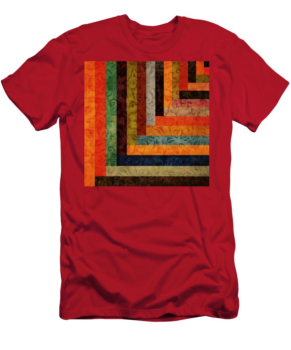 Chevron Brocade Michelle Calkins T-Shirt
