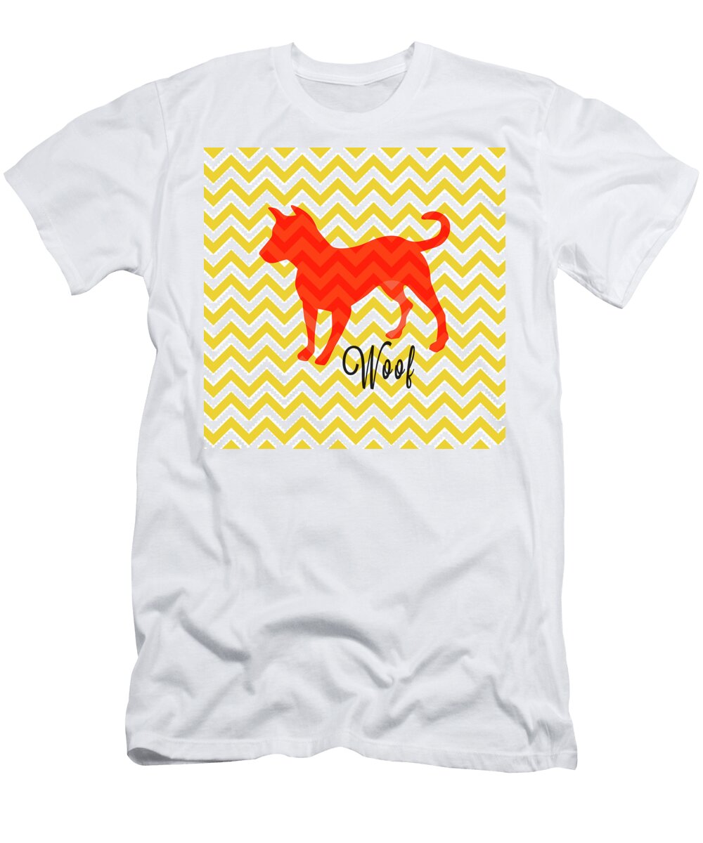 Chevron Dog Sd Graphics Studio T-Shirt