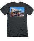 Chevron Gas Station At Santas Village with Reindeer and Carl Ha California Views Mr Pat Hathaway Archives T-Shirt