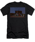 Chevron Gas Station Under the Stars Susan Candelario T-Shirt
