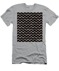 Chevron Glitter Glam 3 Shiny Decor Art Anitas and Bellas Art T-Shirt