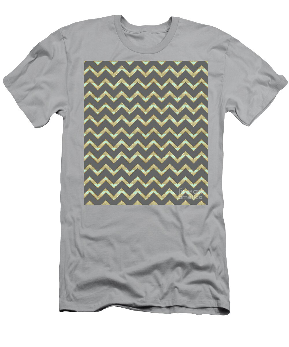 Chevron Summer Glam 2 Decor Art Anitas and Bellas Art T-Shirt