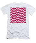 Chevron Wave Crimson Red Sharon Mau T-Shirt