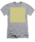 Chevron Zigzag Pattern in Dutch White and Desert Yellow N0867 Holy Rock Design T-Shirt