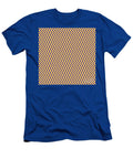 Chevron Zigzag Pattern in Sunny Yellow and Iris Purple N0416 Holy Rock Design T-Shirt
