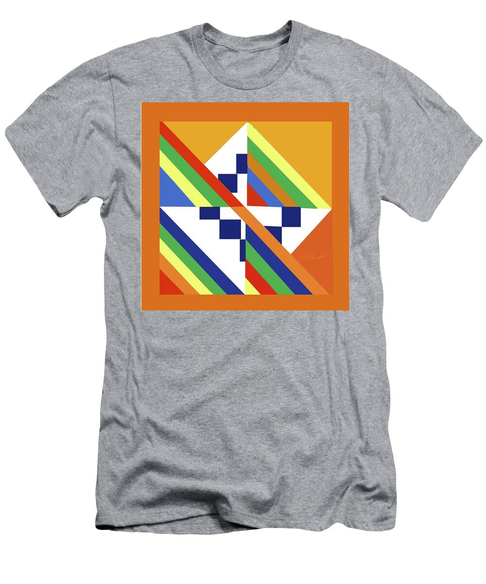 Chevrons and Squares 1 David Valentine T-Shirt