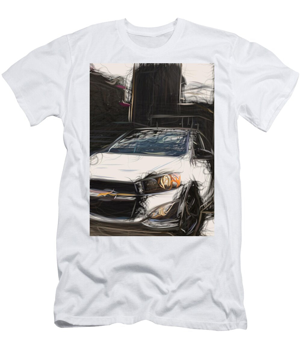 Chevy Sonic Drawing Carstoon Concept T-Shirt