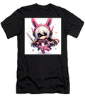 Chibi 2b in Pink Meka Armor Tricky Woo T-Shirt