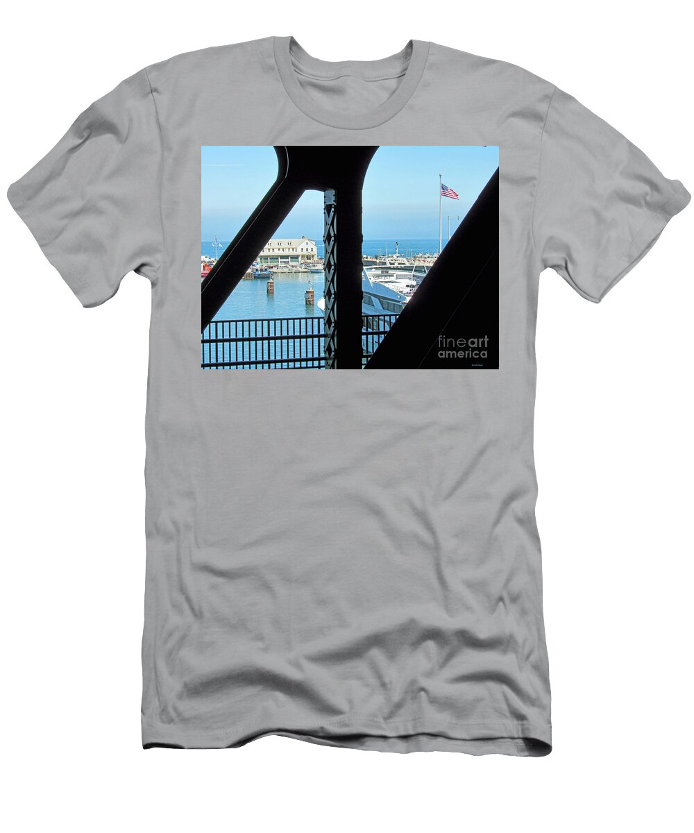Chicago and a View From a Bridge Roberta Byram T-Shirt