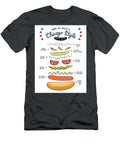 Chicago Style Hotdog Poster Action Photo T-Shirt
