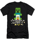 Chicken Jockey Minecraft Kids Marshall Matthews T-Shirt