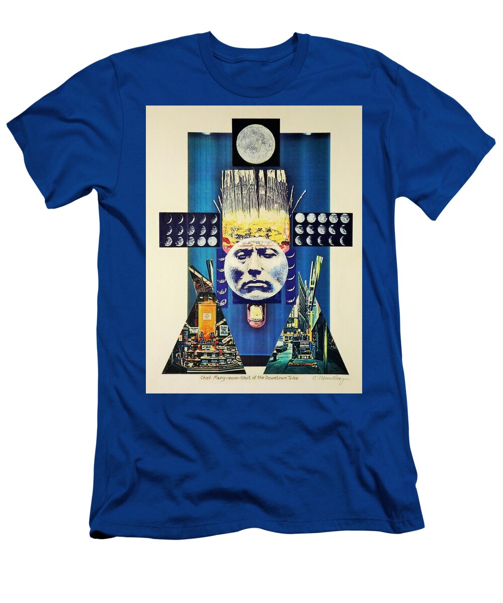 Chief Many Moon Shot Charles Mendez T-Shirt