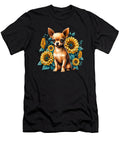 Chihuahua Among Sunflowers Studi Alex T-Shirt
