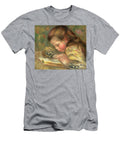 Child Reading 1890 Pierre Auguste Renoir T-Shirt