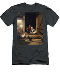Children in the Front Door Friedrich Eduard Meyerheim1852 Artistic Rifki T-Shirt
