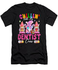 Chillin with My Dentist Crew Easter Day Three Gnomes Th T-Shirt