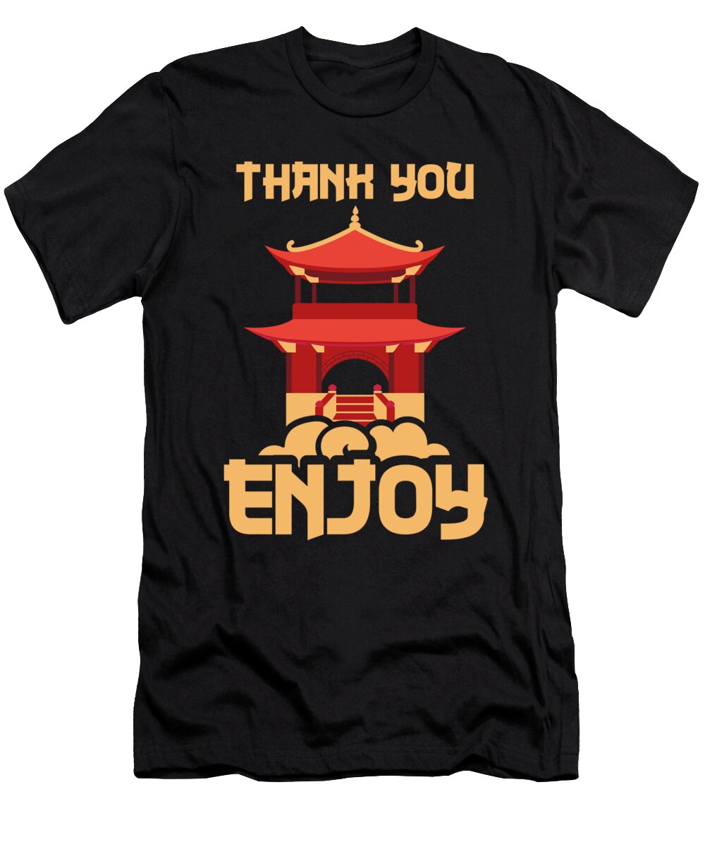 Chinese Take Out Funny Takeaways Chinese Food Maximus Designs T-Shirt