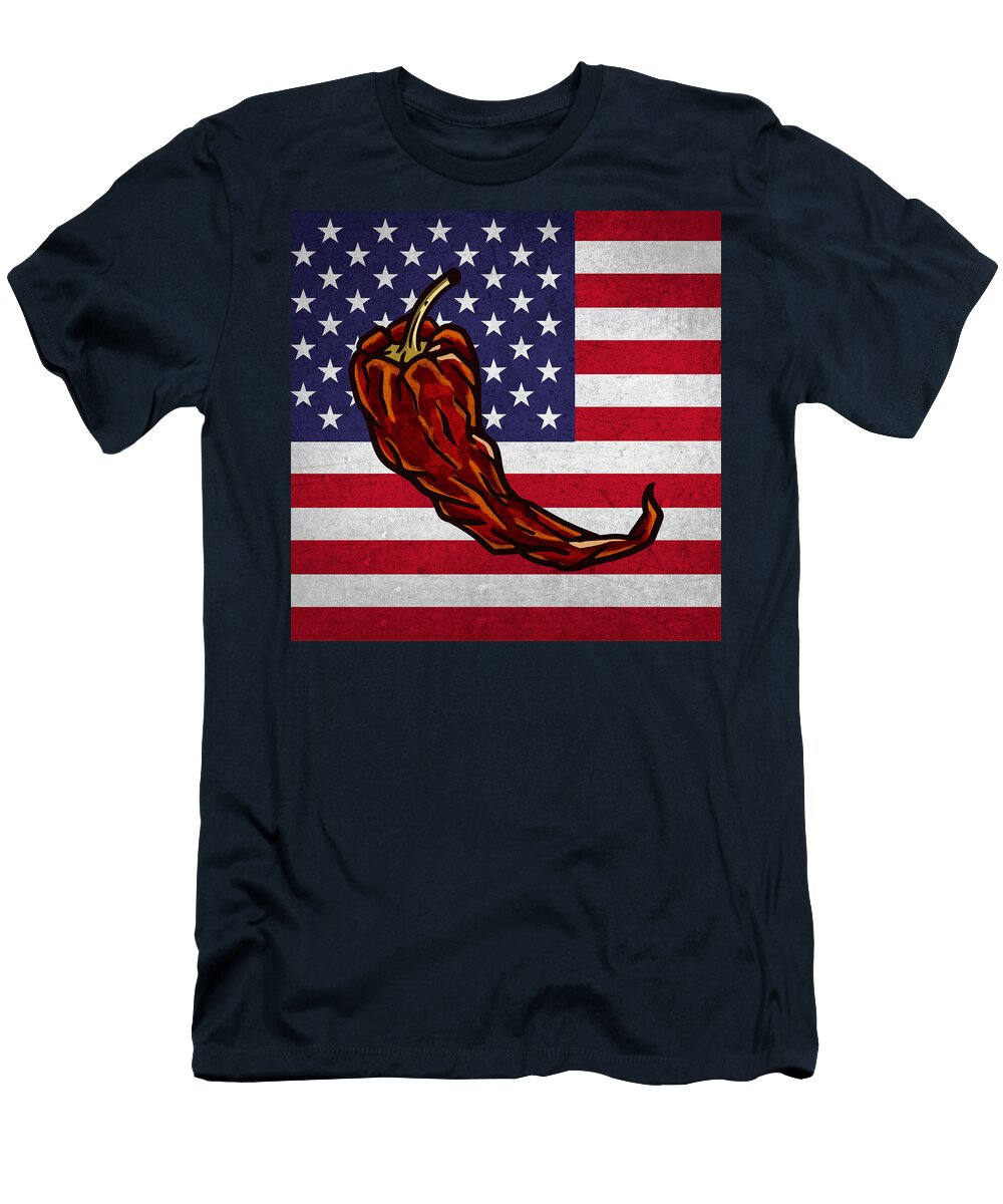 Chipotle Mexican Food Jalapeno Pepper Chipotle Crazy Squirrel T-Shirt