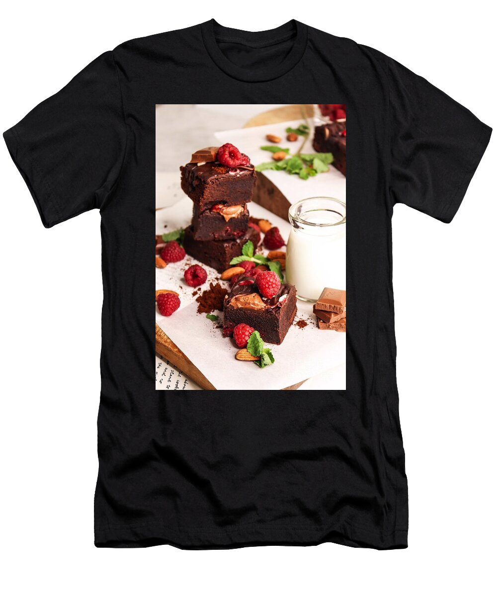 Chocolate Brownies Nomonkey B T-Shirt