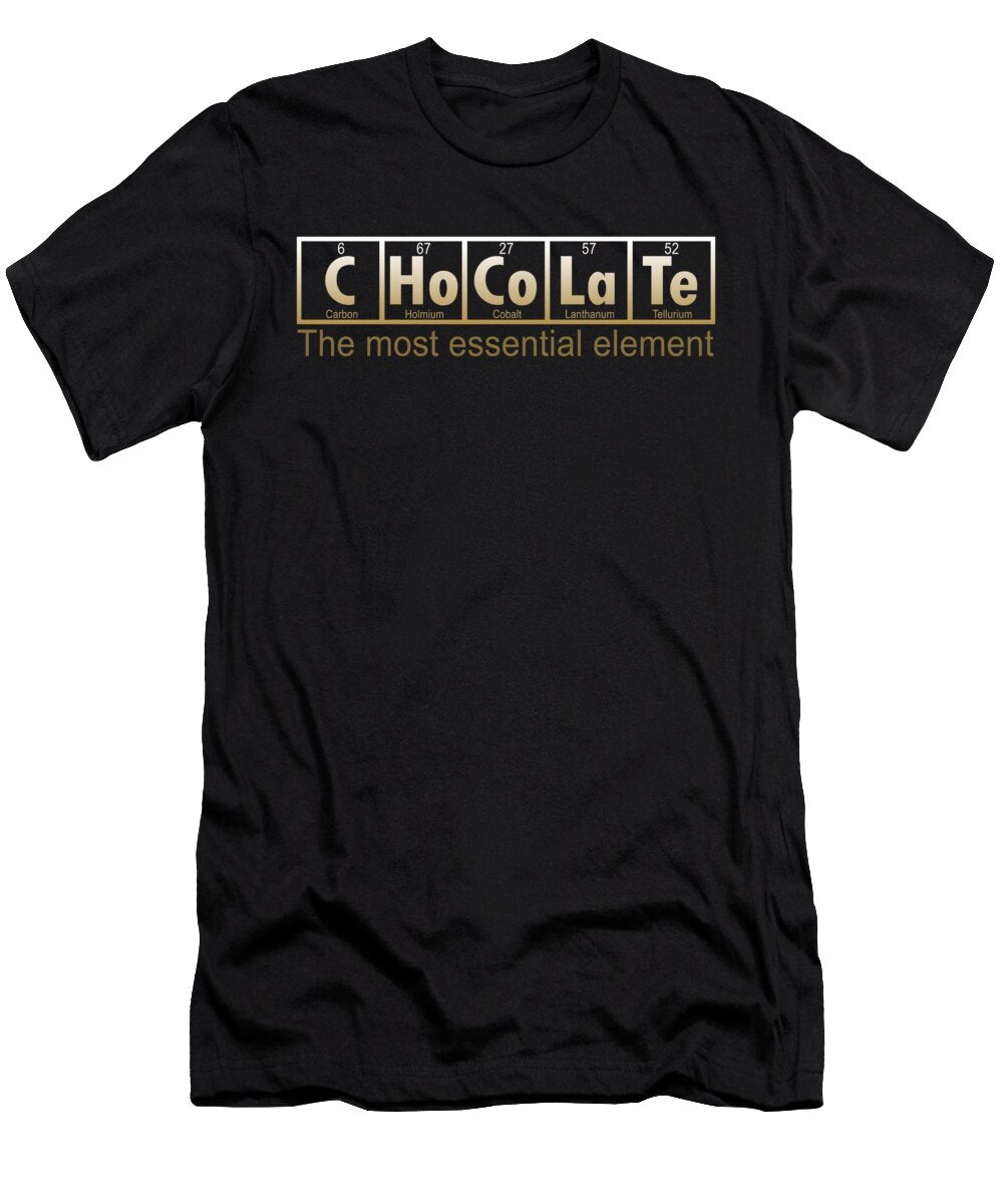 Chocolate the Most Essential Element Jacob Zelazny T-Shirt