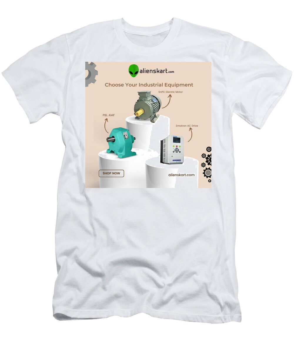 Choose Your Industrial Equipment Aliens Kart T-Shirt