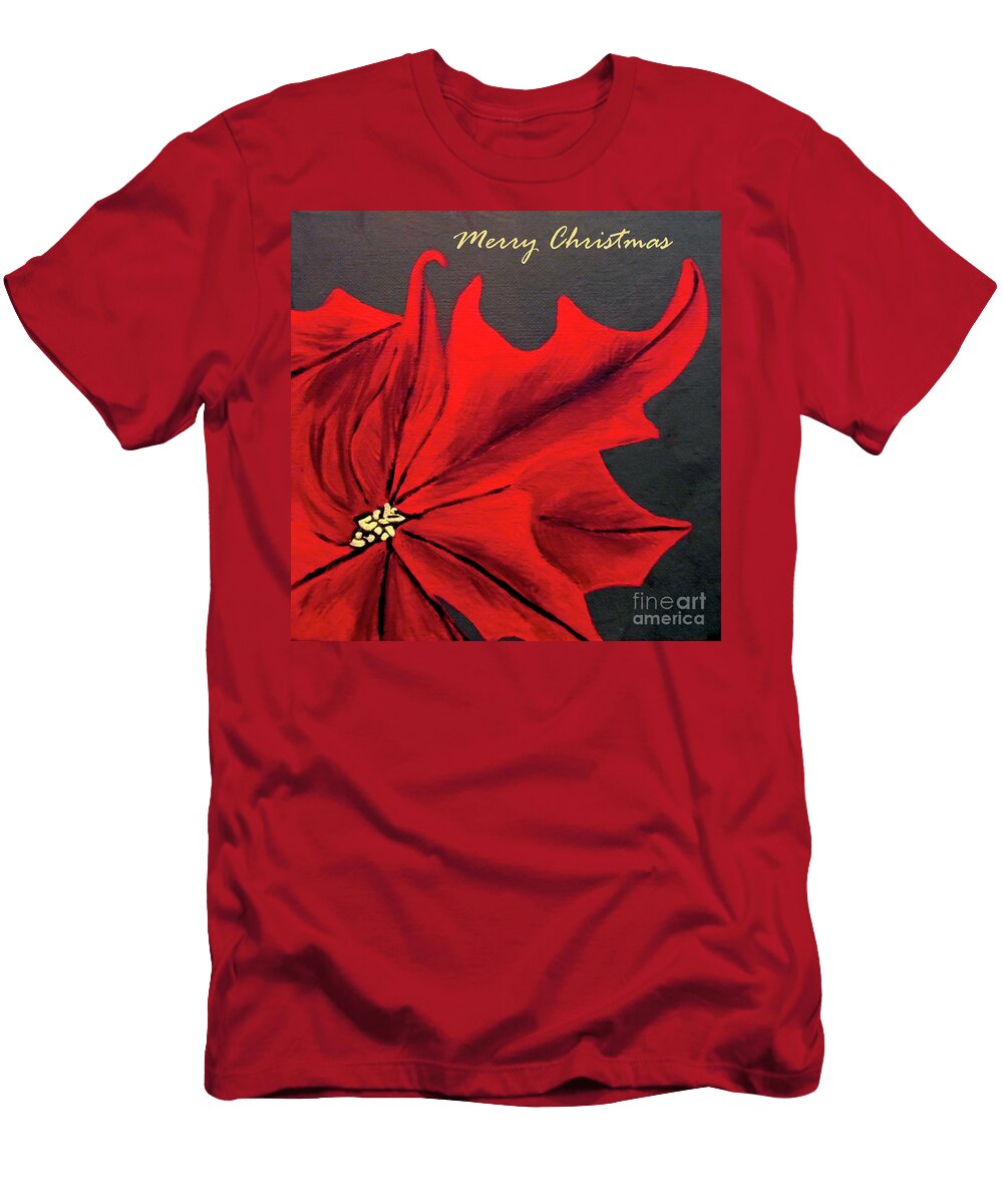 Christmas Card 1 Jilian Cramb Amothersfineart T-Shirt