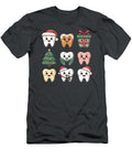 Christmas Tooth Characters with Gifts Joanna Redesiuk T-Shirt