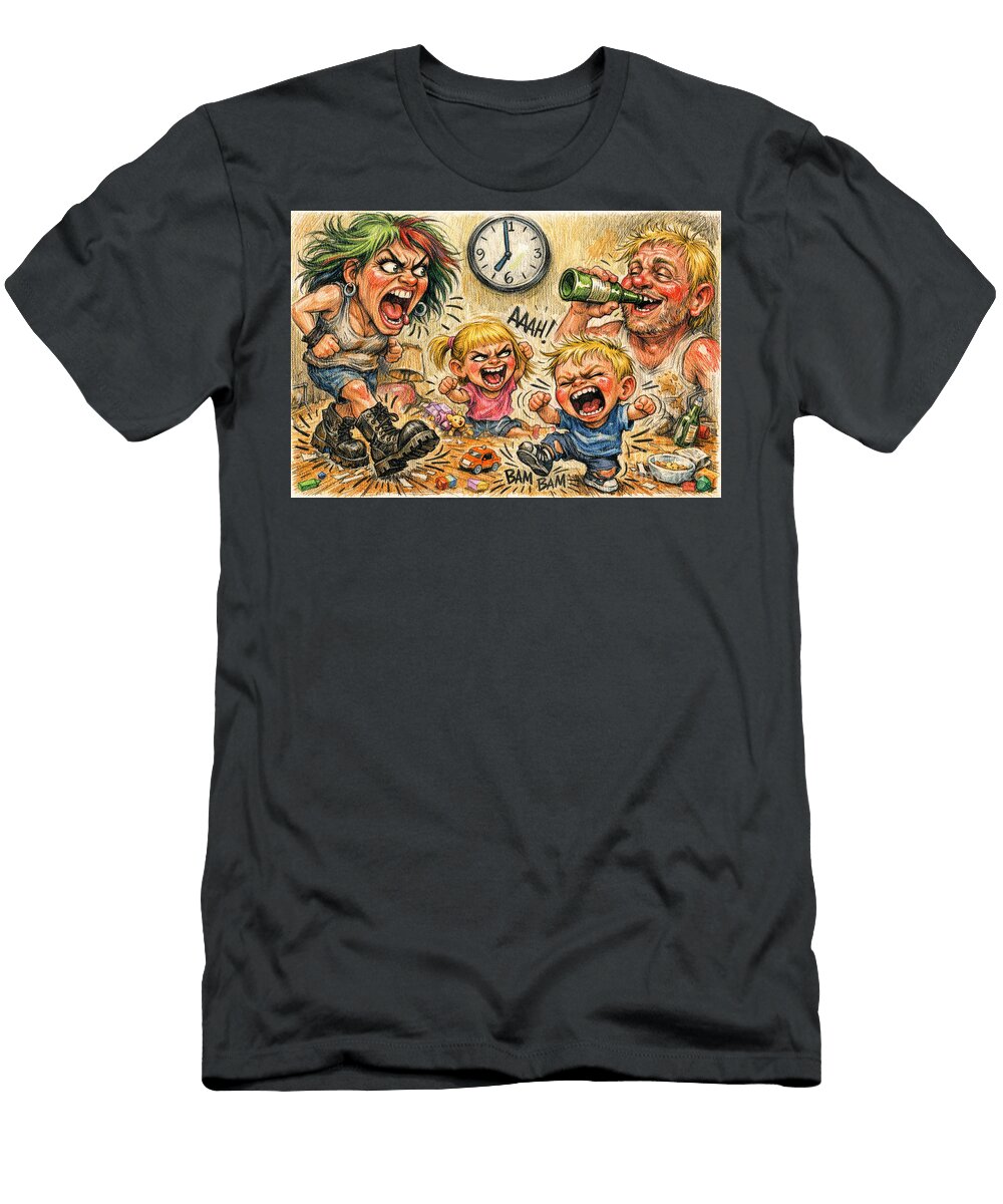 Chronic Antisocial Behavior 3 Like Parents Like Children Lucy Petrescu T-Shirt
