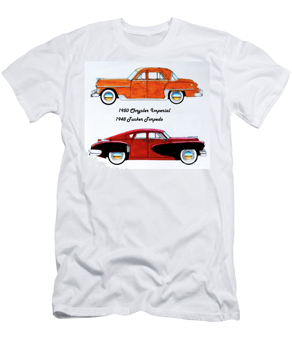 Chrysler Imperial Colour Stephen Brooks T-Shirt
