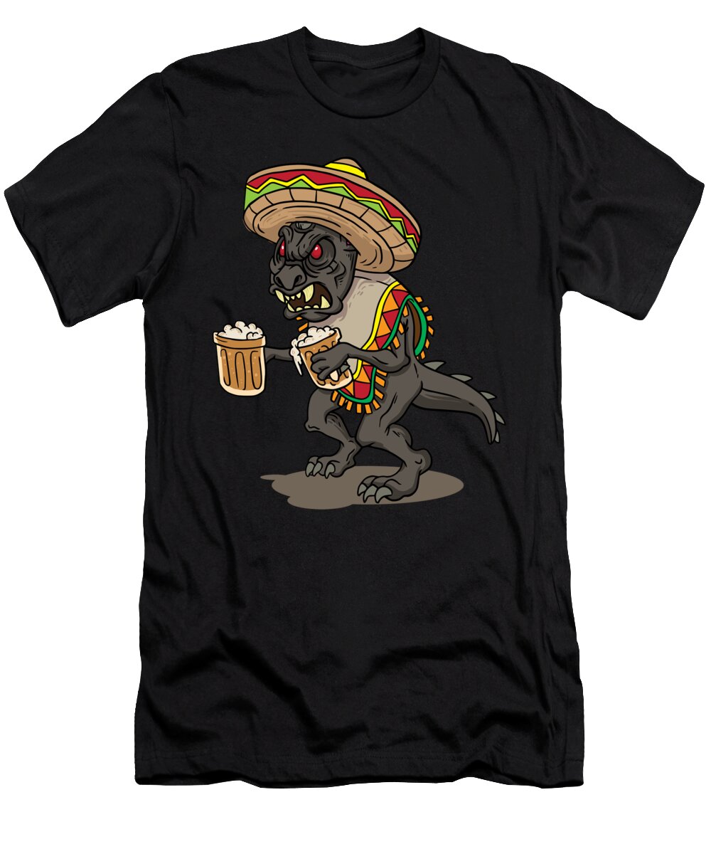 Chupacabra Cinco De Mayo Honey Shop Art T-Shirt