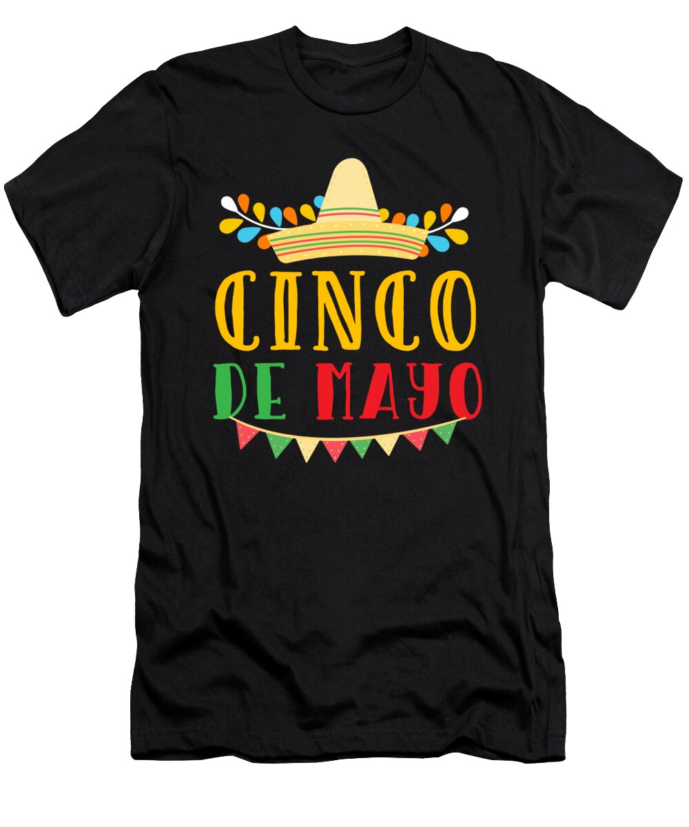 Cinco De Mayo Tequila Mexico Chili Mexican Nachos Gift Thomas Larch T-Shirt