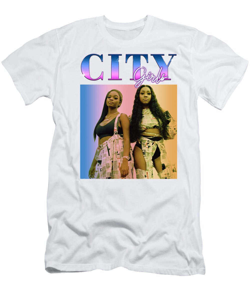 City Girls Bootleg Vintage Retro Design Kirania Finest T-Shirt