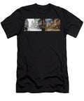 City Providence Ri Living in the City 1906 Side By Side Mike Savad T-Shirt