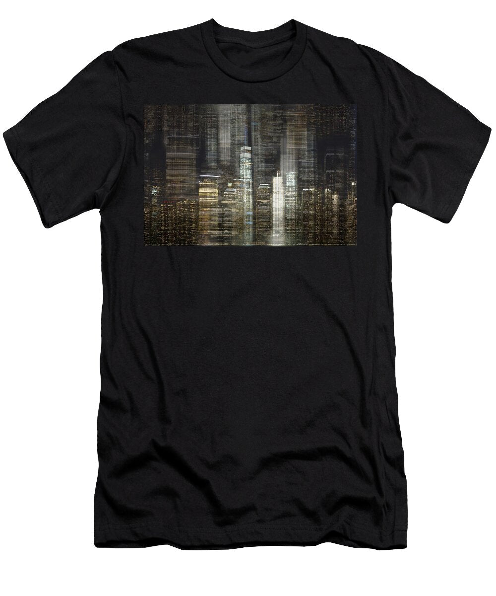City Tetris Elvira Pinkhas T-Shirt