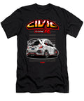 Civic Fk9 Type R Turbo Car Vector Art Cartoon Caricature Style the Bugz T-Shirt