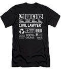 Civil Lawyer Multitasking Job Title Gift Item Shi Hu Kang T-Shirt