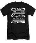 Civil Lawyer Sarcasm Job Gift Item Shi Hu Kang T-Shirt