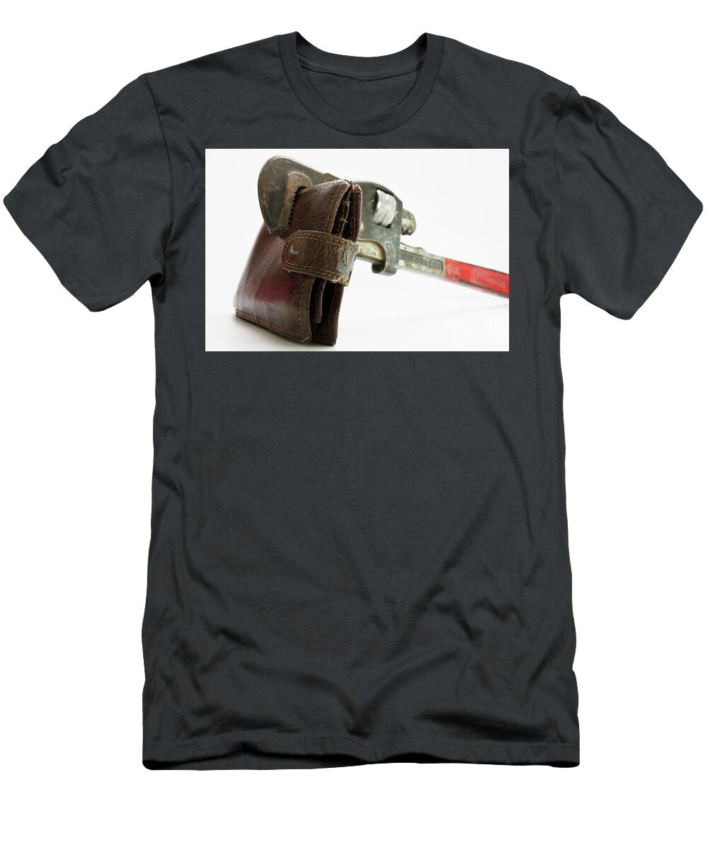 Clamped Mans Wallet Yedidya Yos Mizrachi T-Shirt