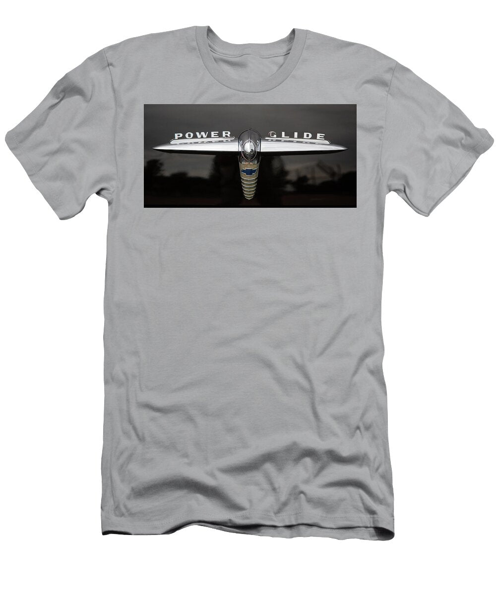 Classic 1950s Chevrolet Powerglide Hood Ornament Dale Kincaid T-Shirt