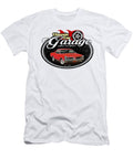 Classic Car Garage with Gto Paul Kuras T-Shirt