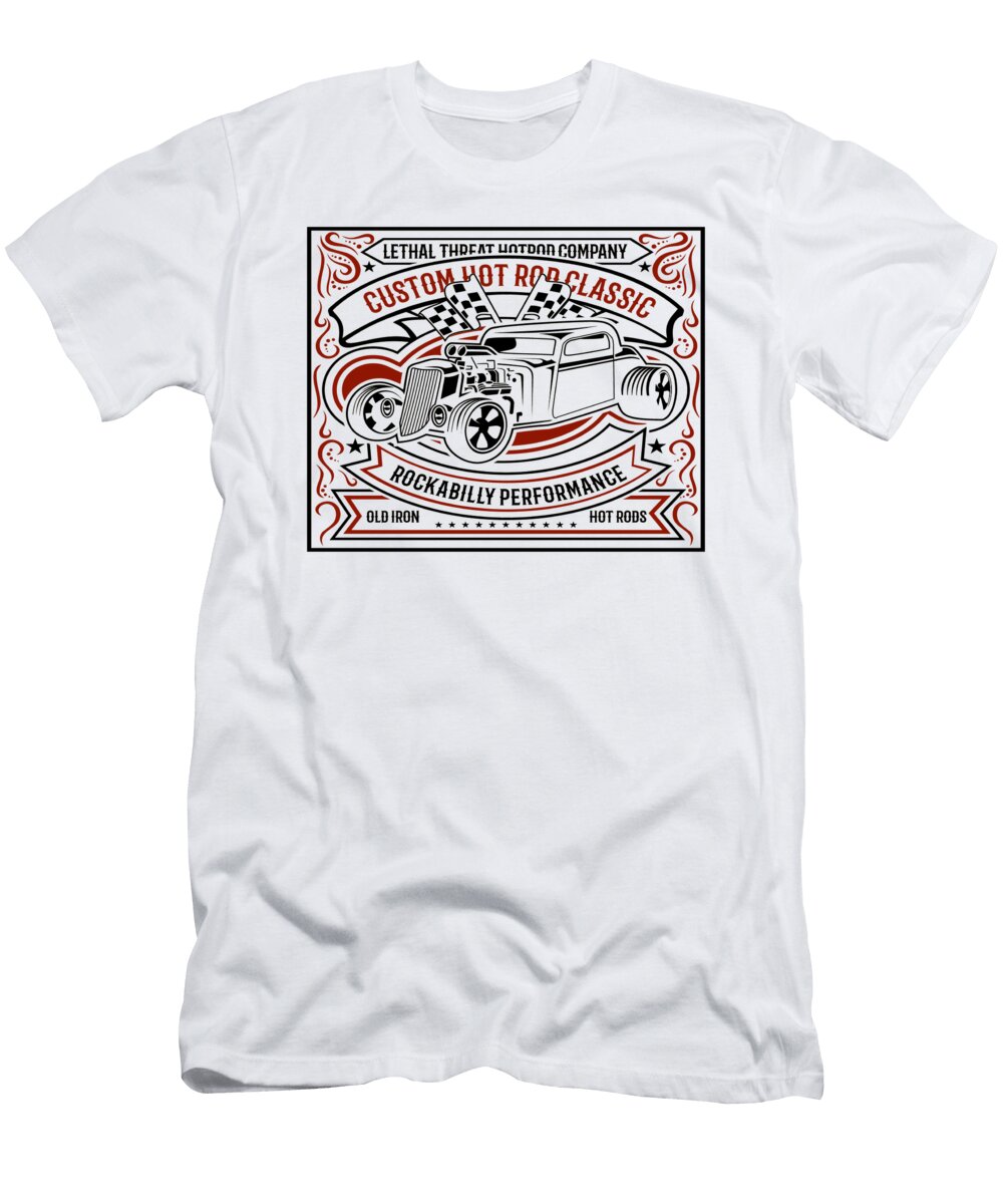 Classic Car Vintage Motorcar Classic Car Rider Florian Dold Art T-Shirt