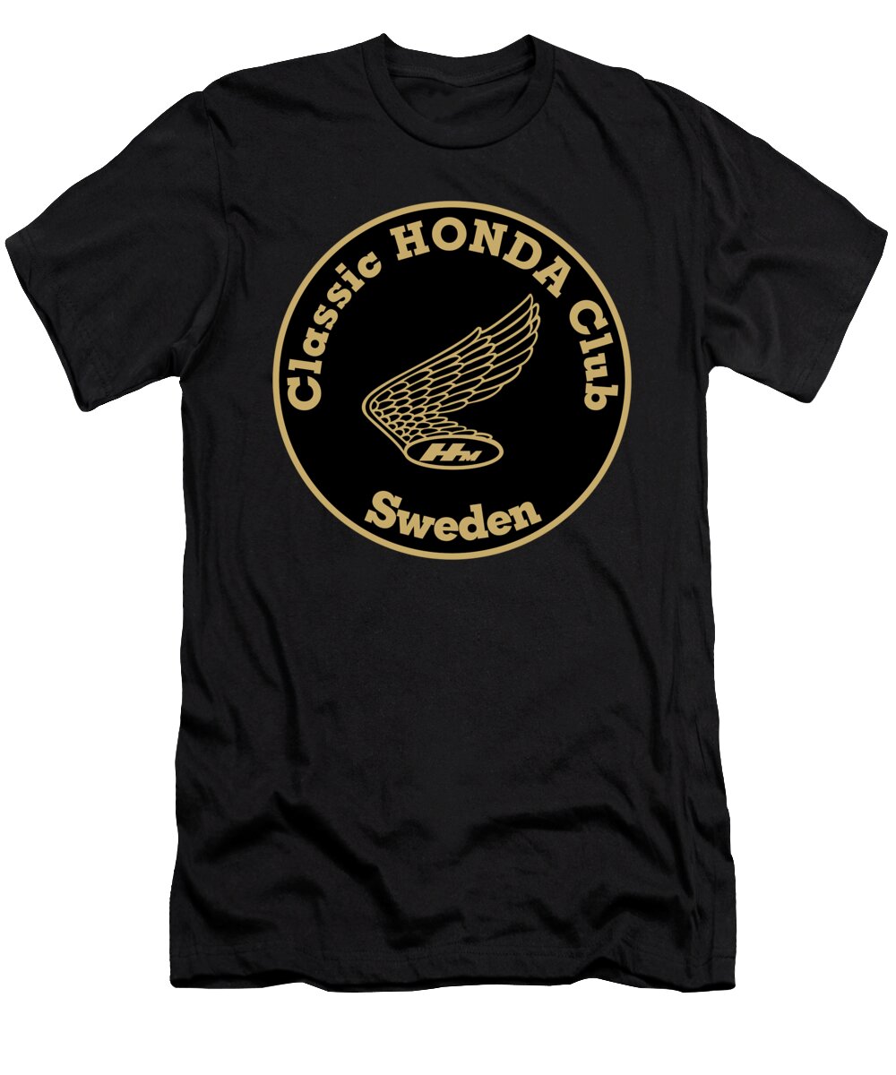 Classic Honda Club Sweden White Stuidio T-Shirt