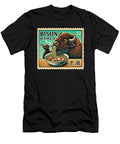 Classic Japanese Art Postage Stamp Noodles Bison Maisie Jackson T-Shirt