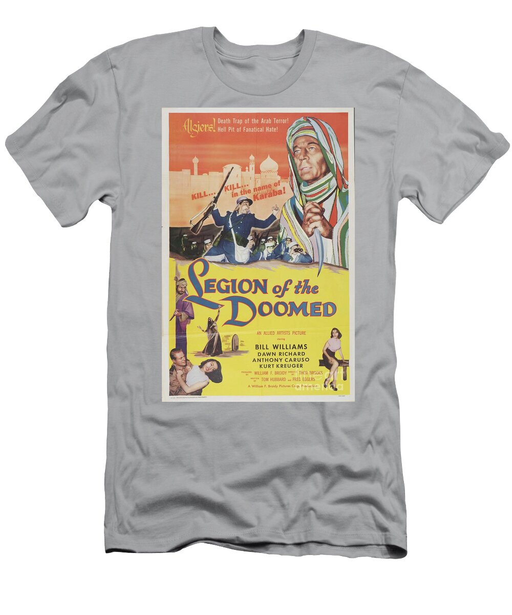 Classic Movie Poster Legion of the Doomed Esoterica Art Agency T-Shirt