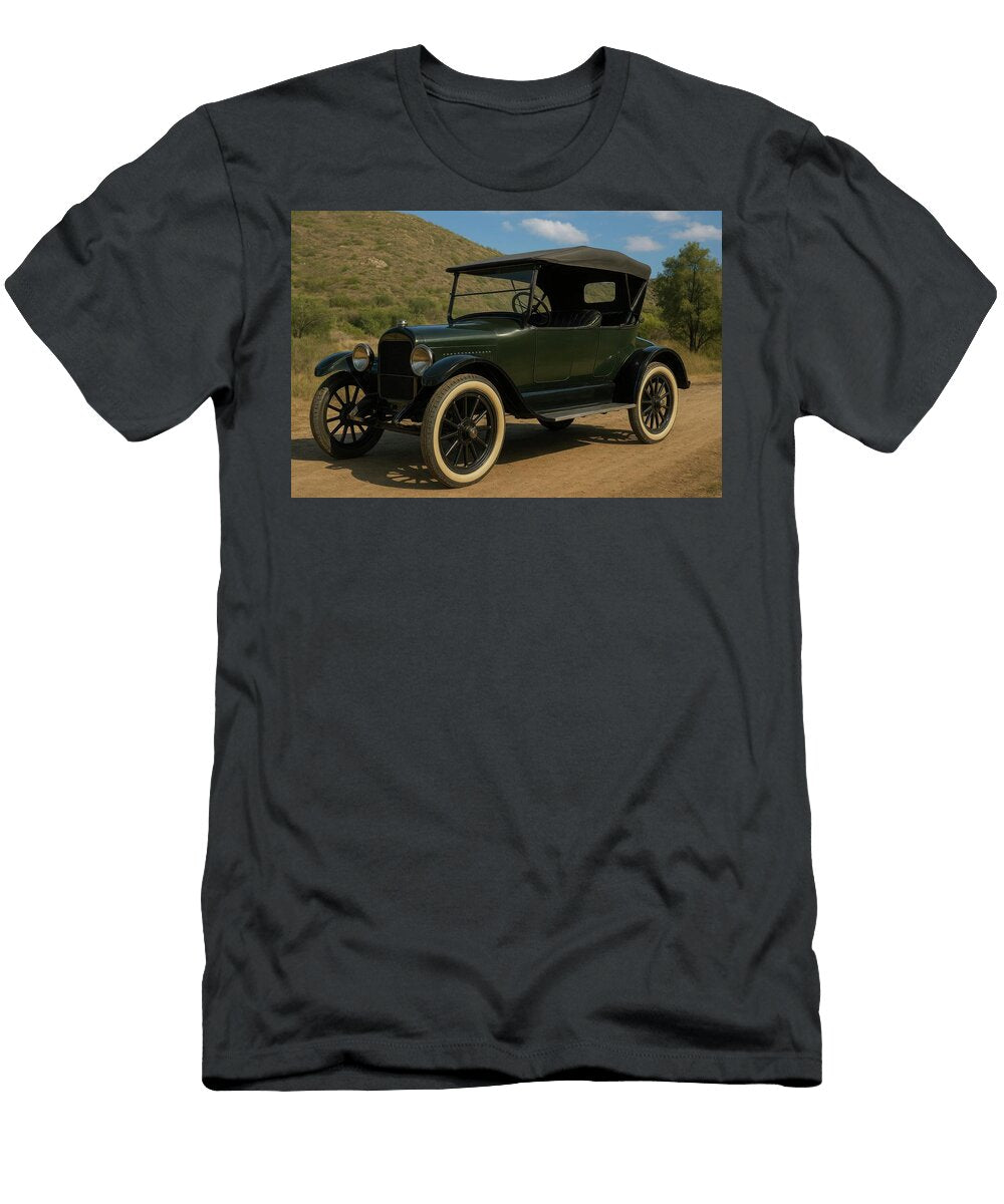 Classic Vintage Car on Dirt Road Cathy Anderson T-Shirt
