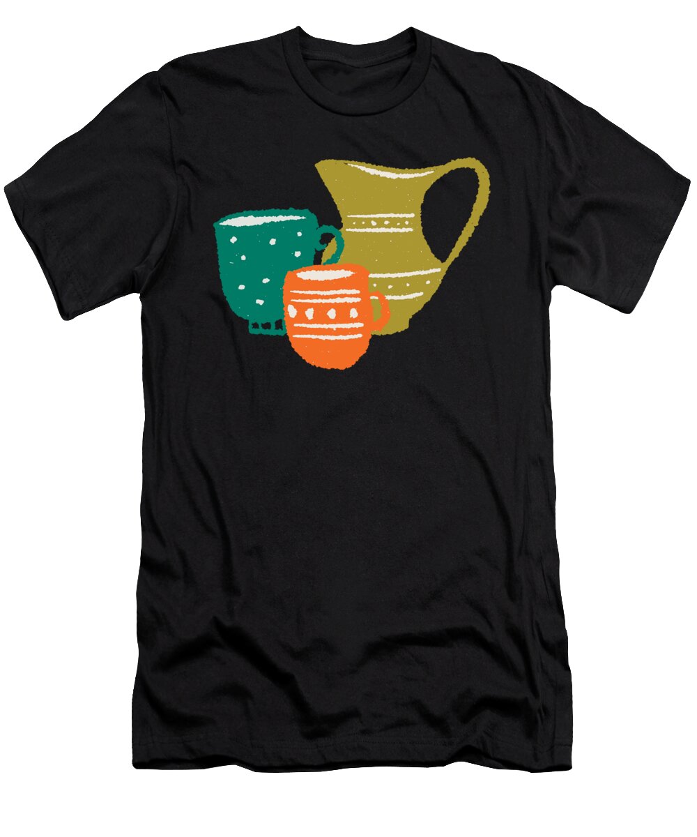 Clay Pots Sculpting Pottery Porcelain Ceramics Gift Thomas Larch T-Shirt