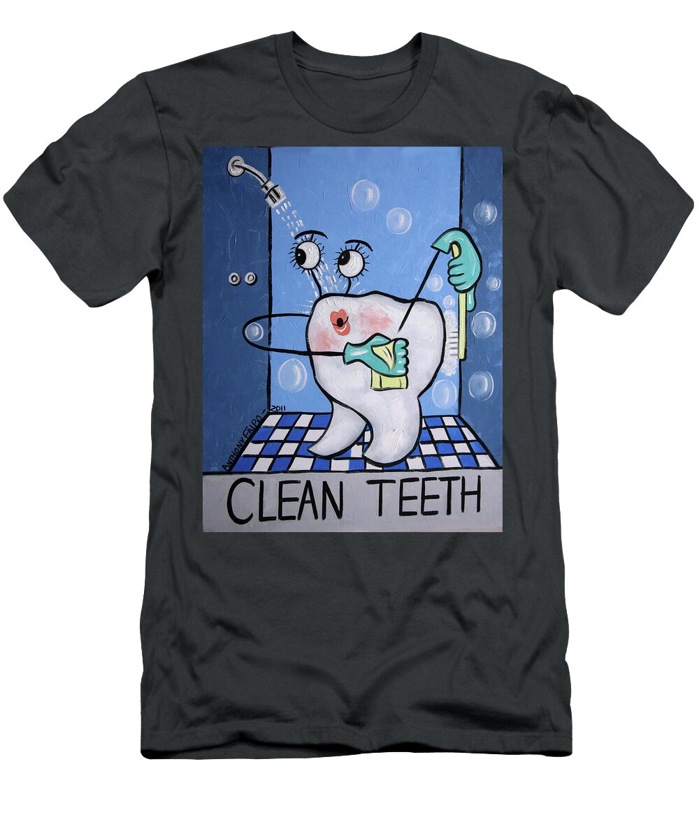 Clean Teeth Anthony Falbo T-Shirt
