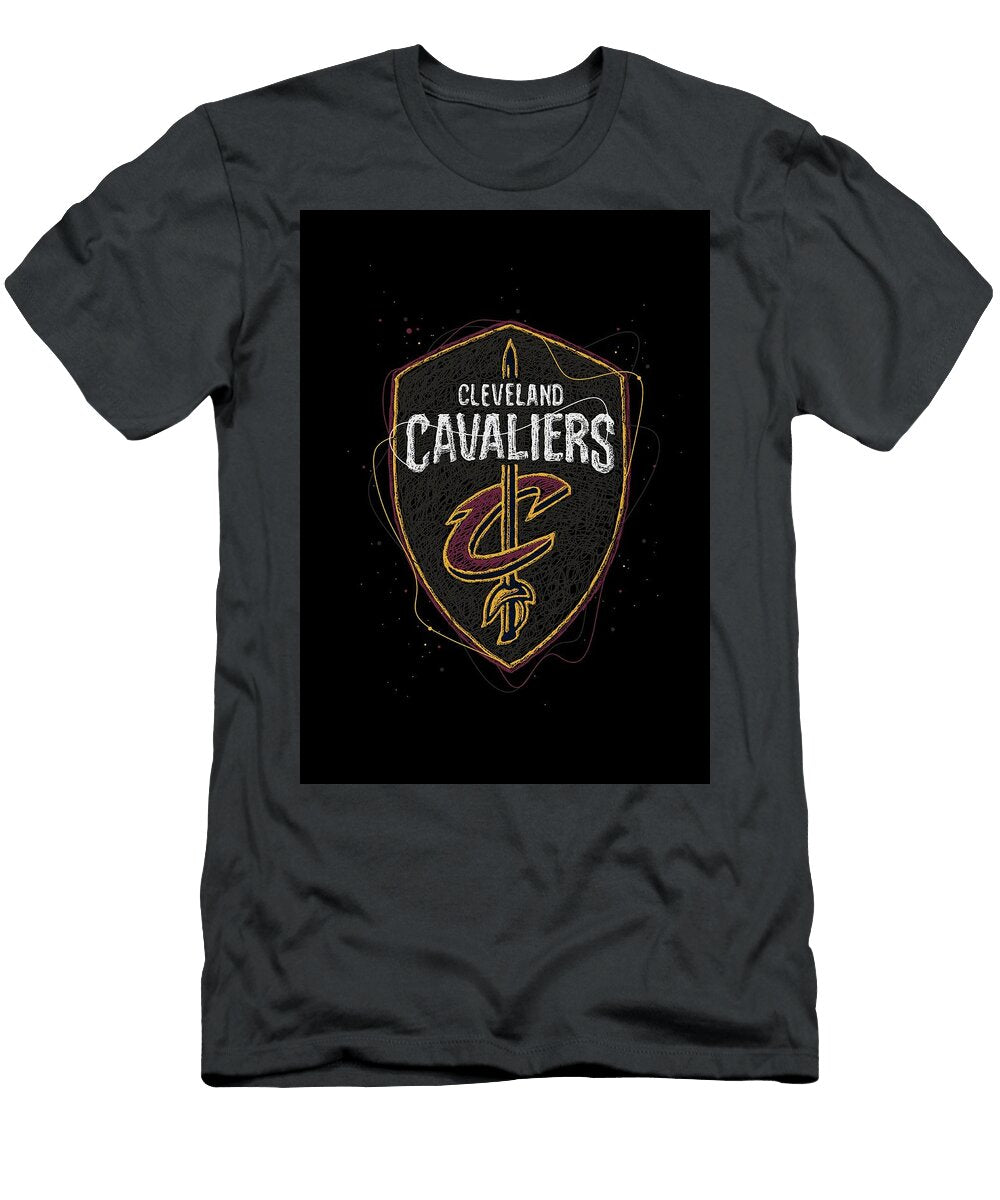 Cleveland Cavaliers Basketball NBA Logo Symbol Erwin Saputra T-Shirt
