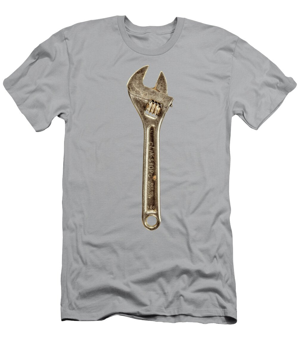 Clik Stop Adjustable Wrench Yopedro T-Shirt